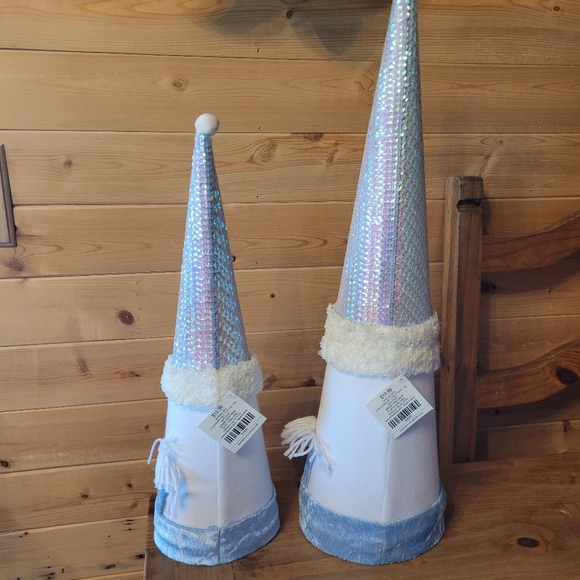 New Christmas Snowman  Let It Snow set of 2 New with tag - Picture 3 of 8